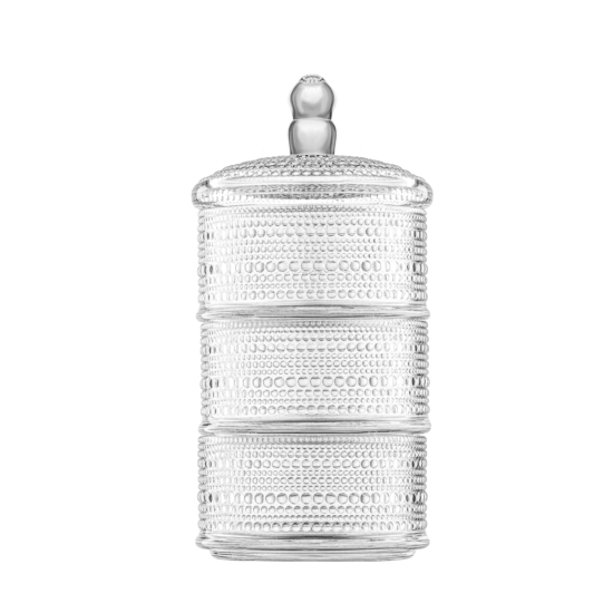 Ardesto Candy bowl Verbena, 12.5cm, glass, transparent