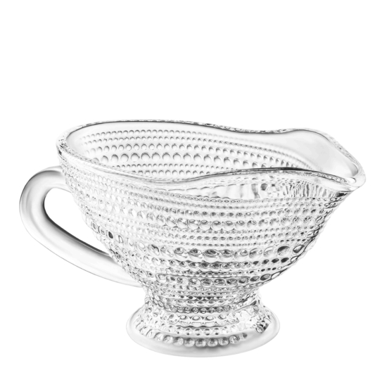 Ardesto Milk saucer Verbena, 19.3cm, glass, transparent