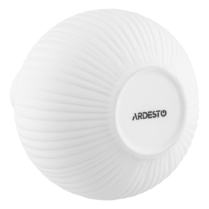 Ваза Ardesto Lucca, 11.5х13.5см, порцеляна, білий