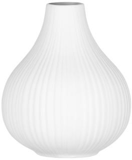 Ardesto Vase Lucca, 11.5х13.5cm, porcelain, white