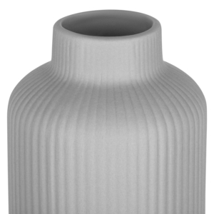 Ardesto Vase Liguria, 8х22.7cm, porcelain, gray