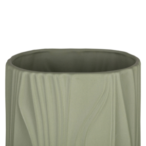 Ardesto Vase Liguria, 12.2x24cm, porcelain, green
