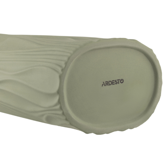 Ardesto Vase Liguria, 12.2x24cm, porcelain, green