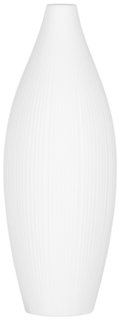 Ardesto Vase Siena, 7х23cm, porcelain, white