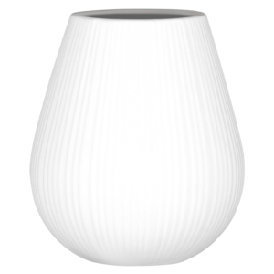 Ardesto Vase Olbia, 12.5х14cm, porcelain, white