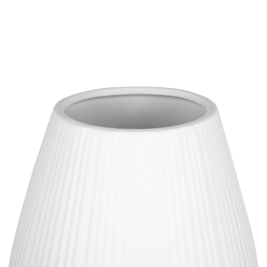 Ardesto Vase Olbia, 12.5х14cm, porcelain, white