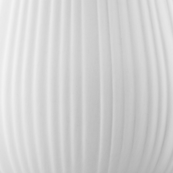 Ardesto Vase Olbia, 12.5х14cm, porcelain, white