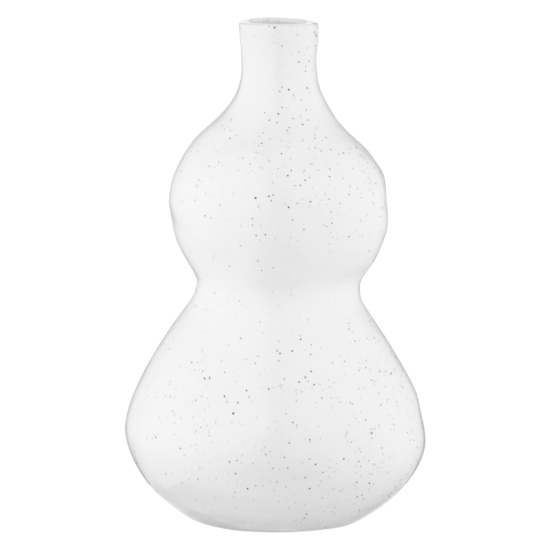 Ardesto Vase Umbria, 9х14.8cm, porcelain, white