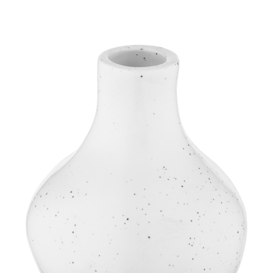 Ardesto Vase Umbria, 9х14.8cm, porcelain, white