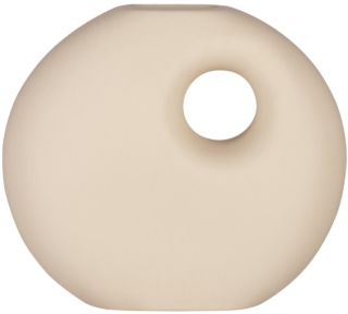 Ardesto Vase Capri, 14х12cm, porcelain, beige