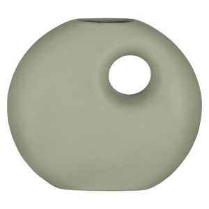 Ваза Ardesto Capri, 14х12см, фарфор, зеленый