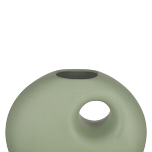 Ваза Ardesto Capri, 14х12см, фарфор, зеленый