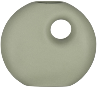 Ardesto Vase Capri, 14х12cm, porcelain, green