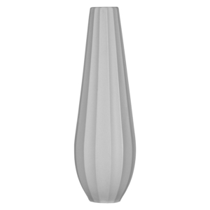 Ardesto Vase Molize, 8.5х27.5cm, porcelain, gray