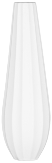 Ardesto Vase Molize, 8.5х27.5cm, porcelain, white