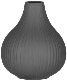 Ardesto Vase Lucca, 11.5х13.5cm, porcelain, gray