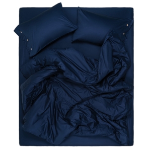 Ardesto Bedding set 2.0 Mix&Match, sateen, duvet cover 200x220cm, bed sheet 240х260cm, pillowcases (2) 50x70cm, 100% cotton, blue