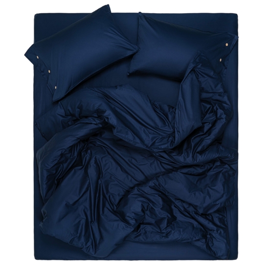 Ardesto Bedding set 2.0 Mix&Match, sateen, duvet cover 200x220cm, bed sheet 240х260cm, pillowcases (2) 50x70cm, 100% cotton, blue