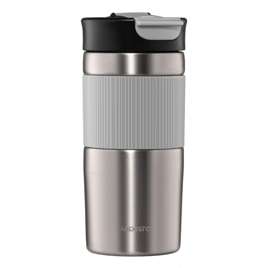 Ardesto Travel mug Comfort 450ml, stainless steel, grey