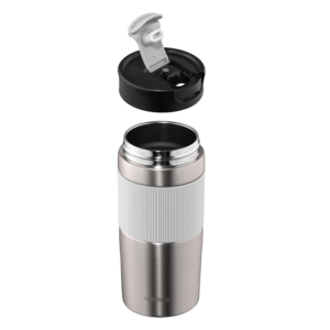 Ardesto Travel mug Comfort 450ml, stainless steel, grey