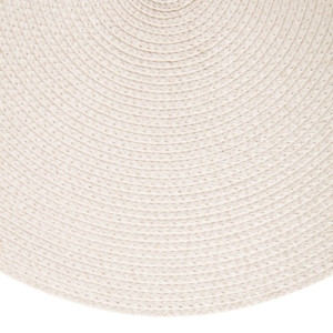 Килимок сервірувальний Ardesto 38см, поліпропілен, кругла, бежевий