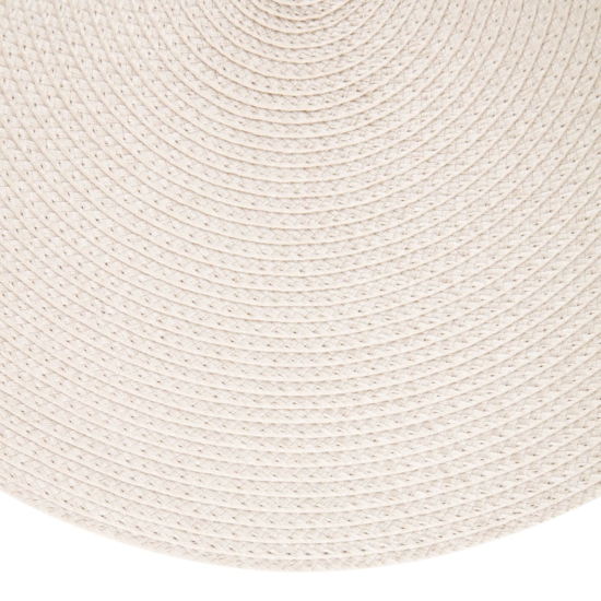 Килимок сервірувальний Ardesto 38см, поліпропілен, кругла, бежевий