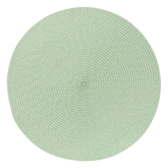 Килимок сервірувальний Ardesto 38см, поліпропілен, кругла, зелений