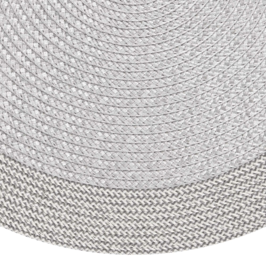Ardesto Serving mat, 38cm, PP, round, gray