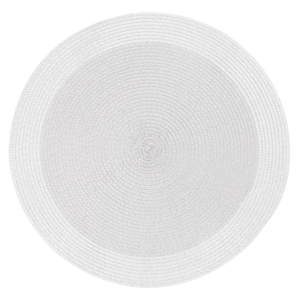 Килимок сервірувальний Ardesto 38см, поліпропілен, кругла, сірий