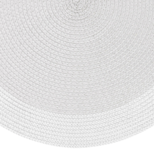 Килимок сервірувальний Ardesto 38см, поліпропілен, кругла, сірий