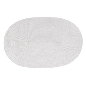 Килимок сервірувальний Ardesto, 30х45см, поліпропілен, овальна, сірий