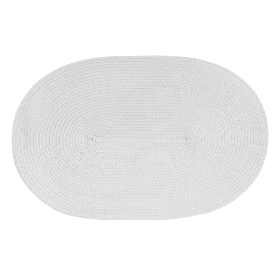 Килимок сервірувальний Ardesto, 30х45см, поліпропілен, овальна, сірий