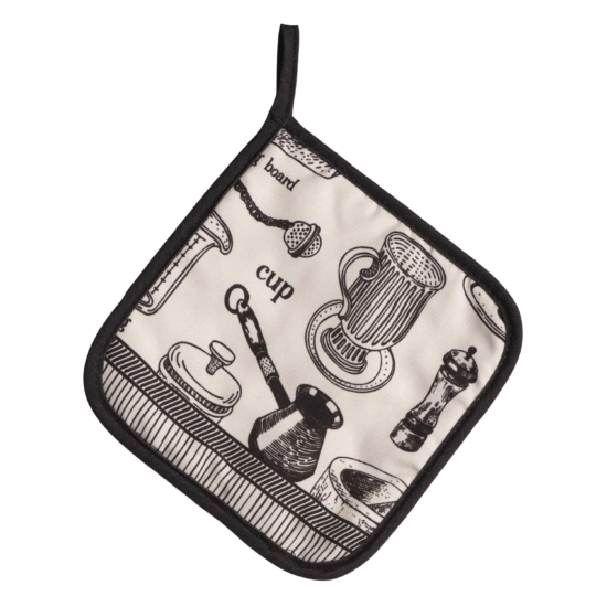 Ardesto Potholder set for kitchen Kitchen 17х28cm, 20х20cm, 90% polyester, 10% cotton