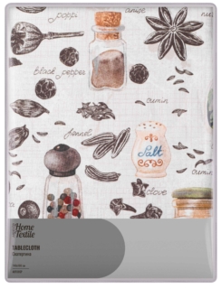 Скатертина Ardesto Spice 140х180см, 90% поліестер, 10% бавовна