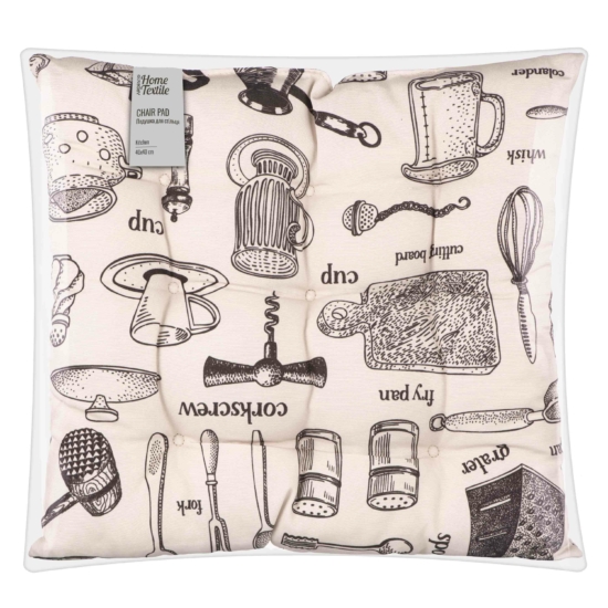 Ardesto Sitpad Kitchen 40х40cm, 90% polyester, 10% cotton