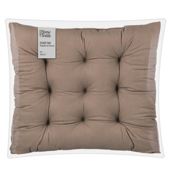 Подушка для стула Ardesto Soft 40х40см, 100% полиэстер, бежевый