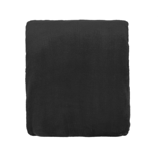 Ardesto Flannel blanket 160х200cm, 100% polyester, black