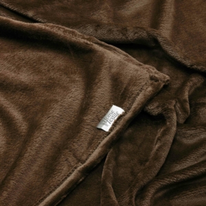 Ardesto Flannel blanket 160х200cm, 100% polyester, brown
