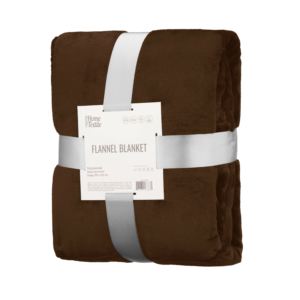 Ardesto Flannel blanket 200х220cm, 100% polyester, brown