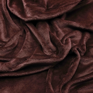 Плед Ardesto Flannel 200х220см, 100% поліестер, бургунді