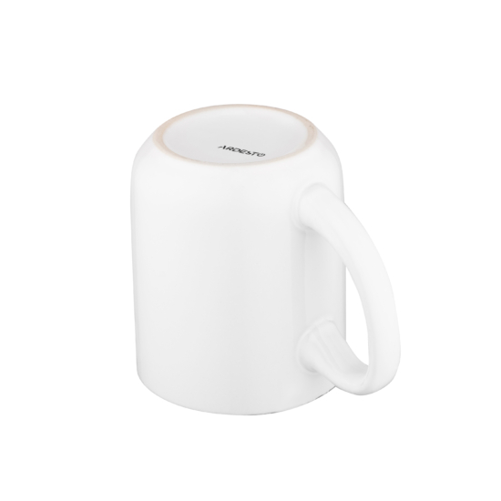 Ardesto Mug Cat, 380ml, ceramic, white-gray