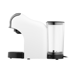 Кавоварка Ardesto капсульна, 0.9л,  капсули Nespresso, Nescafe Dolce Gusto, мелена кава, сенсорне керування, білий