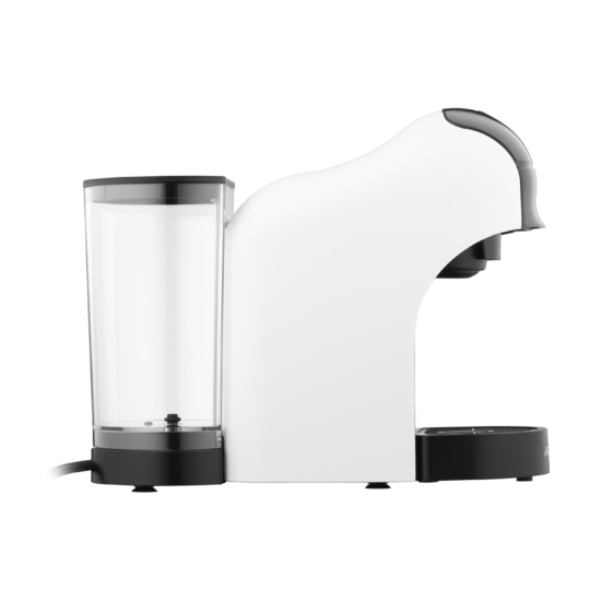 Кавоварка Ardesto капсульна, 0.9л,  капсули Nespresso, Nescafe Dolce Gusto, мелена кава, сенсорне керування, білий