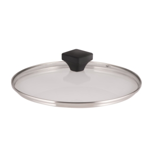 Ardesto Open Deep Frypan with lid Gemini Gourmet Andria, 24cm, aluminium, black