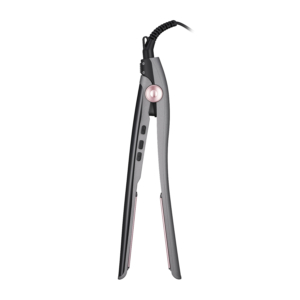Ardesto Hair straightener Pink Touch, 32W, 110-200C, ceramics, gray+pink
