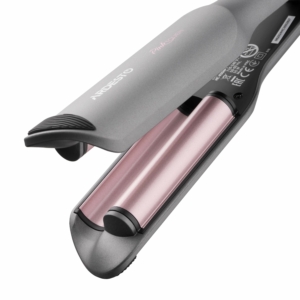 Плойка для завивки волос Ardesto Pink Touch, 55Вт, 100-200C, керамика, серый+розовий