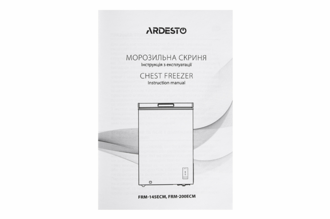 Морозильна скриня ARDESTO, 142л, А+, ST, режим холодильника, білий