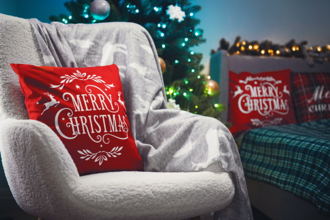 Плед Ardesto Christmas Fleece 130×160см, 100% полиэстер, олени