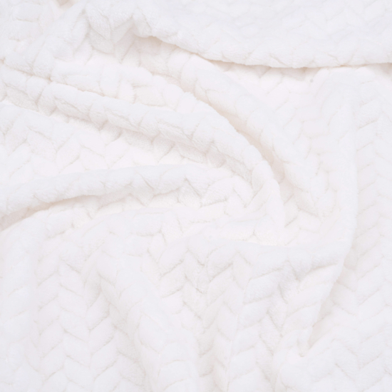 Плед Ardesto Jacquard Braid 160х200см, 100% полиэстер, айвори
