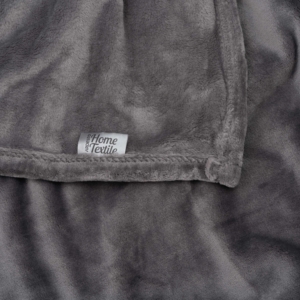 Ardesto Delicate blanket 200х220cm, 100% polyester, light grey